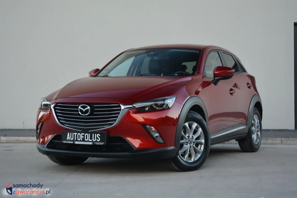Mazda Cx-3  | Fwd (Przód) | Manualna | 120 Km | Bordowy