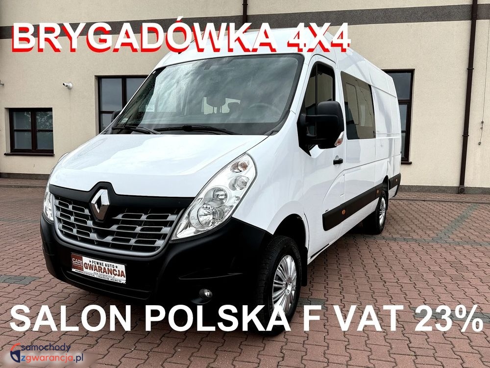 Renault Master  | 4X4 (Doł. Ręcznie) | Manualna | 130 Km | Biały