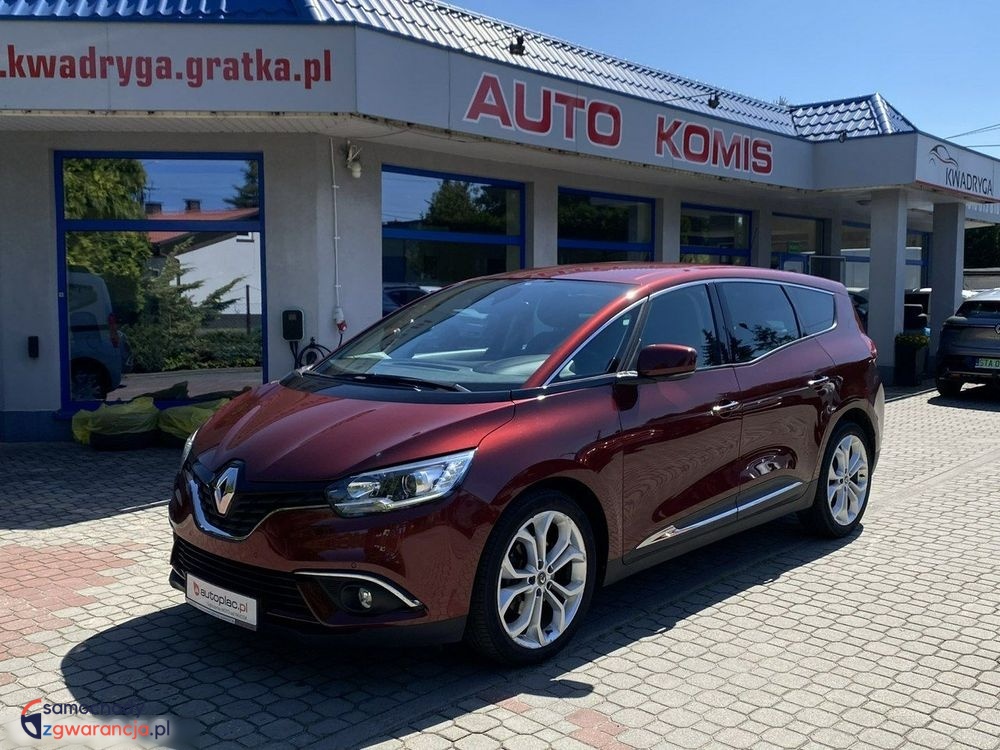Renault Grand Scenic  | Fwd (Przód) | Automatyczna | 140 Km | Bordowy