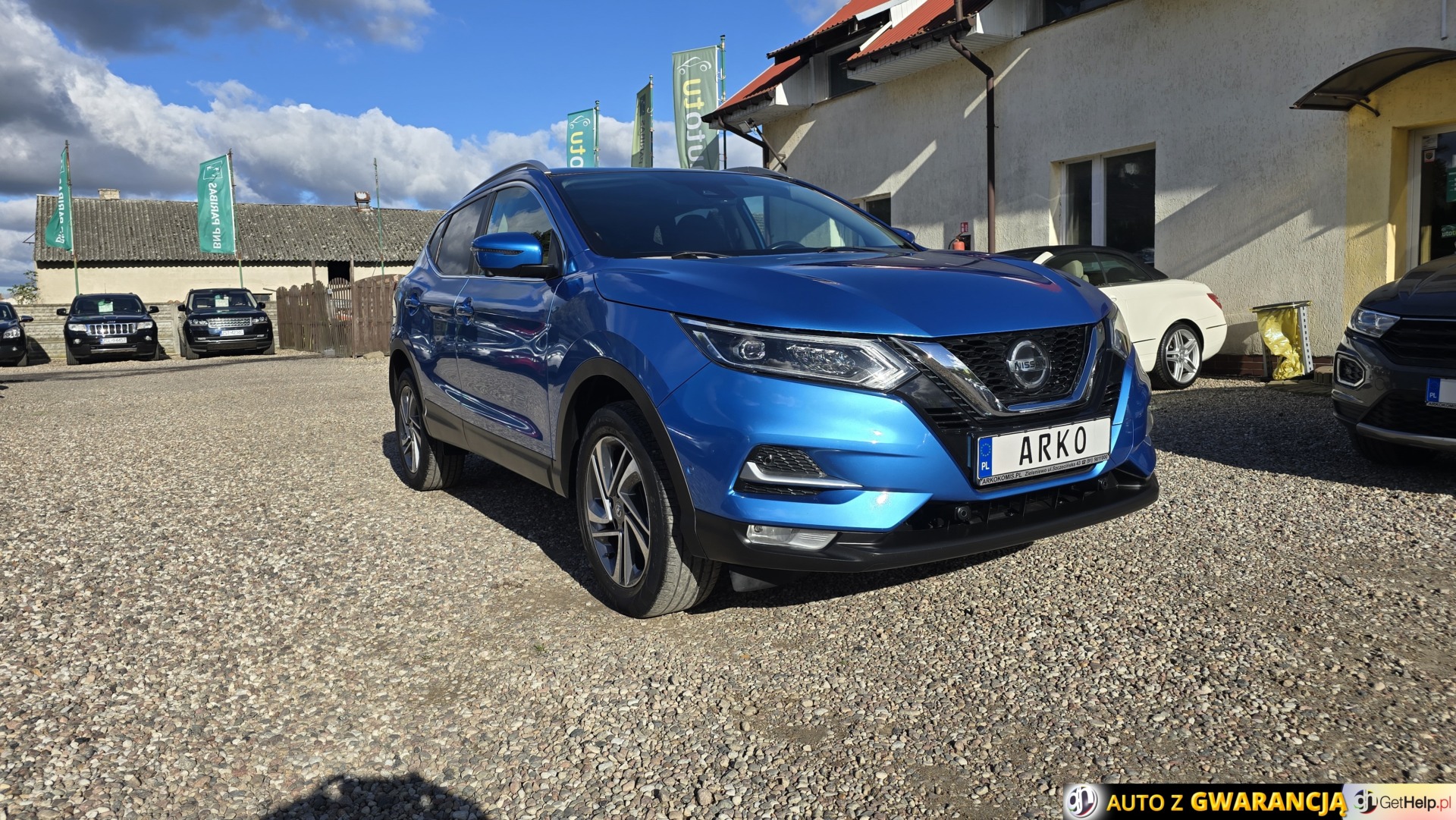 Nissan Qashqai  | Fwd (Przód) | Manualna | 140 Km | Niebieski