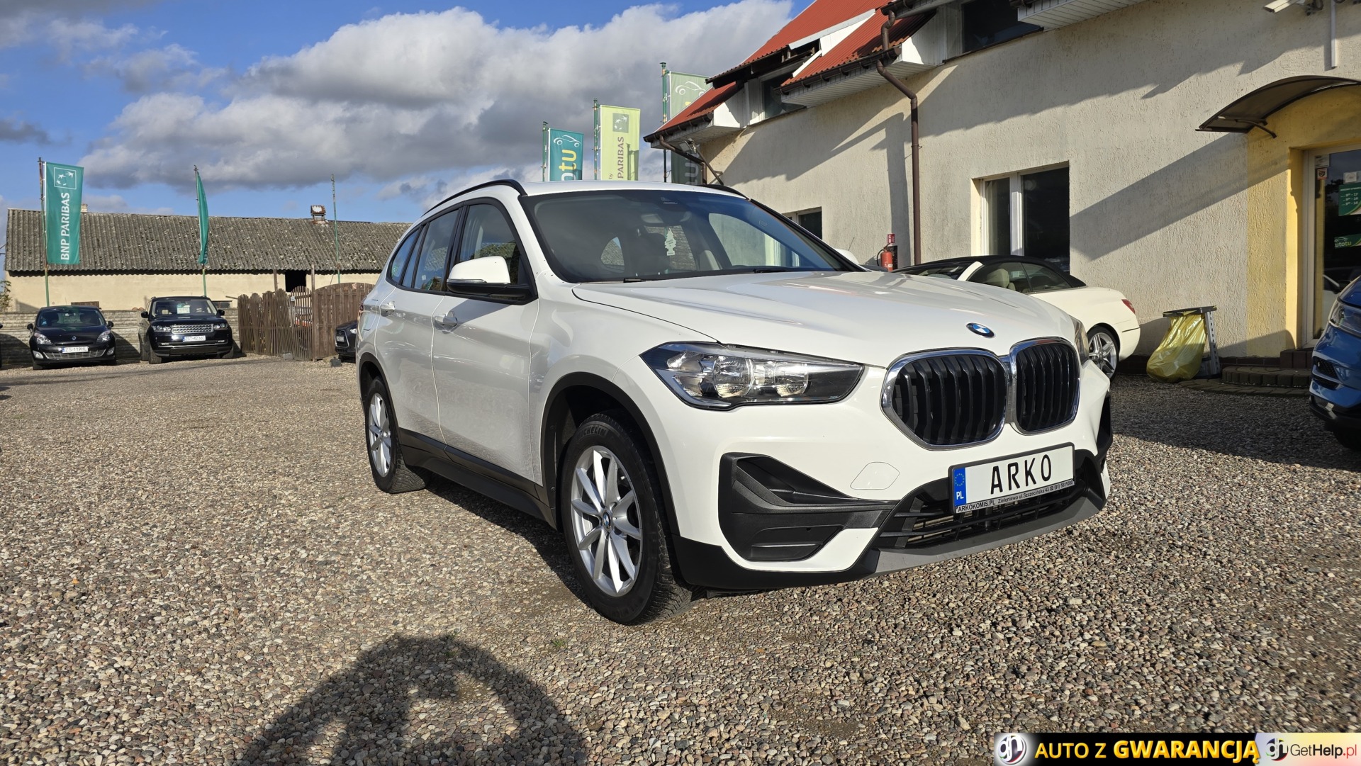 Bmw X1  | 4X4 (Stały) | Automatyczna | 190 Km | Biały