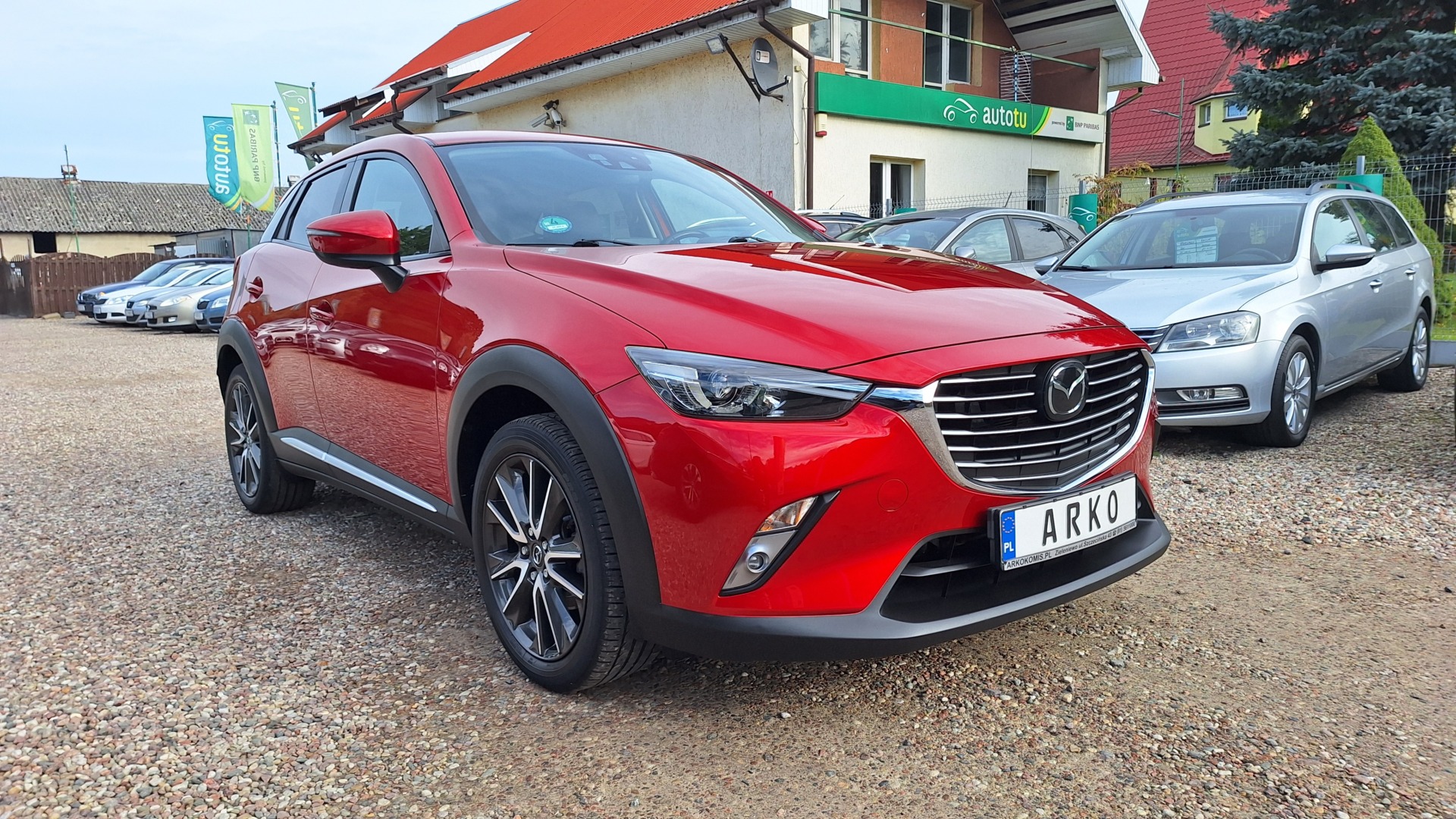 Mazda Cx-3  | Fwd (Przód) | Manualna | 120 Km | Czerwony