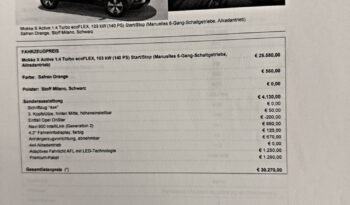 OPEL Mokka  | 4×4 (stały) | Manualna | 140 KM | Pomarańczowy full