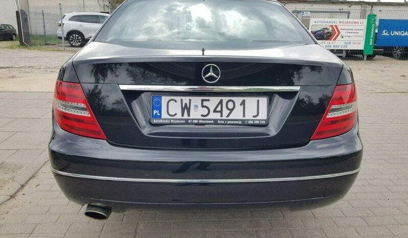 MERCEDES-BENZ Klasa C | RWD (tył) | Automatyczna | 204 KM | Czarny full