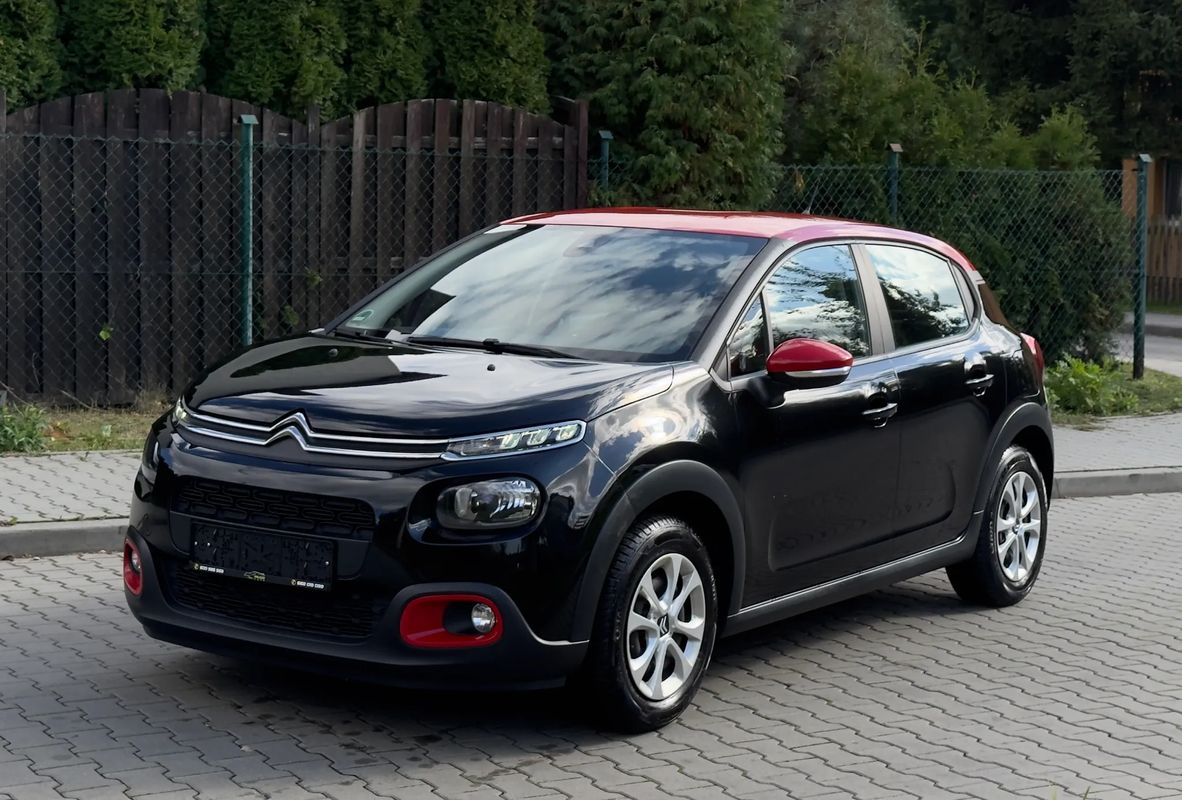 Citroen C3  | Fwd (Przód) | Manualna | 82 Km | Czarny