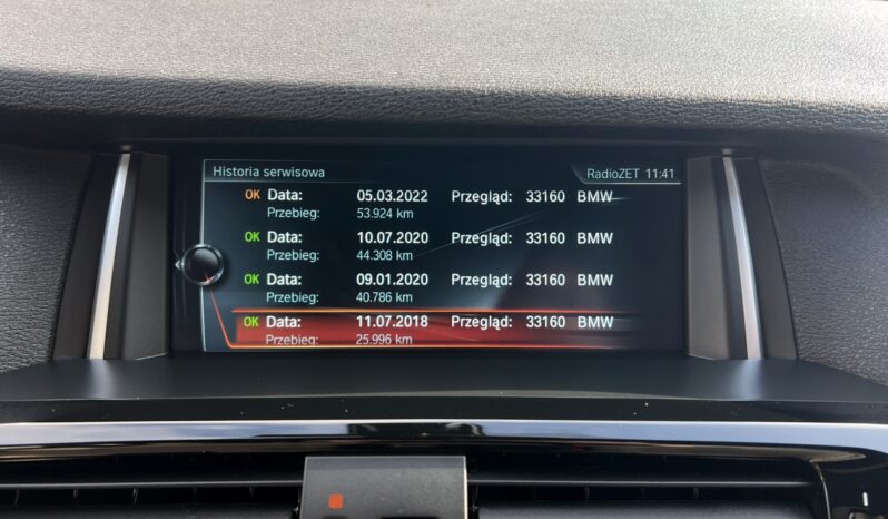 BMW X4  | 4×4 (doł. automatycznie) | Automatyczna | 190 KM | Granatowy full