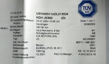 KIA Ceed  | FWD (przód) | Manualna | 100 KM | Biały full