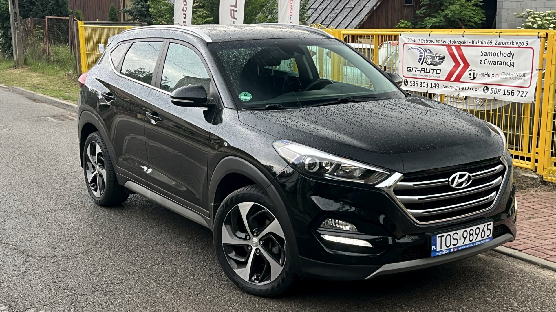 Hyundai Tucson  | Fwd (Przód) | Manualna | 177 Km | Czarny