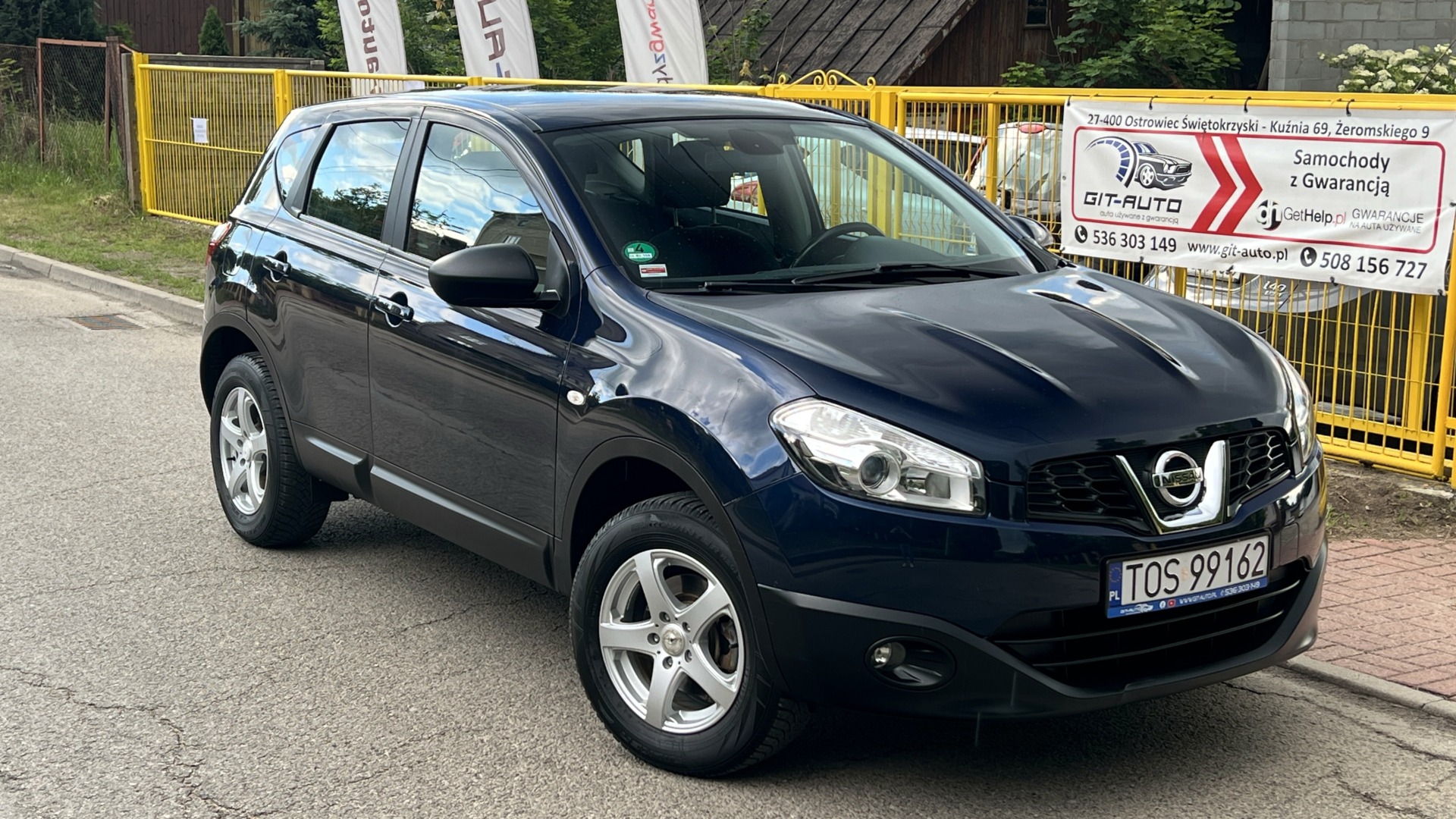 Nissan Qashqai  | Fwd (Przód) | Manualna | 117 Km | Granatowy