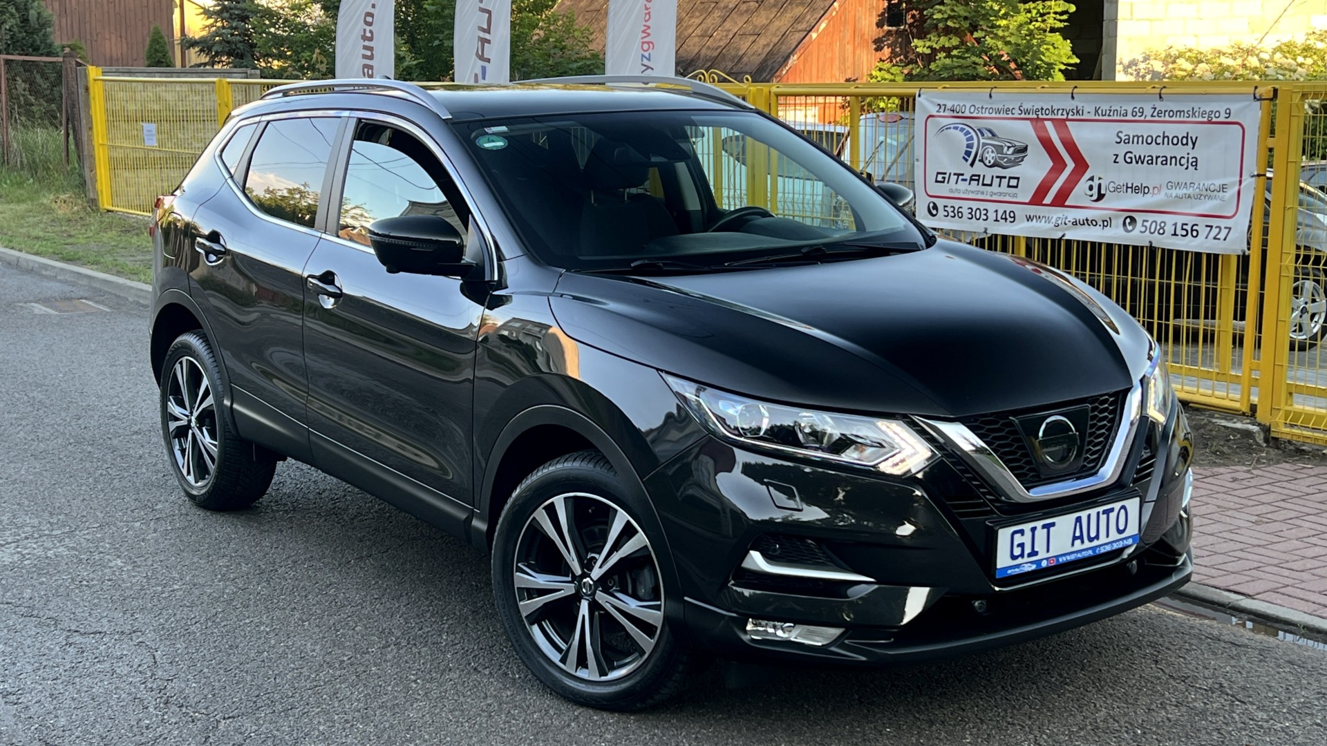 Nissan Qashqai  | Fwd (Przód) | Manualna | 163 Km | Czarny