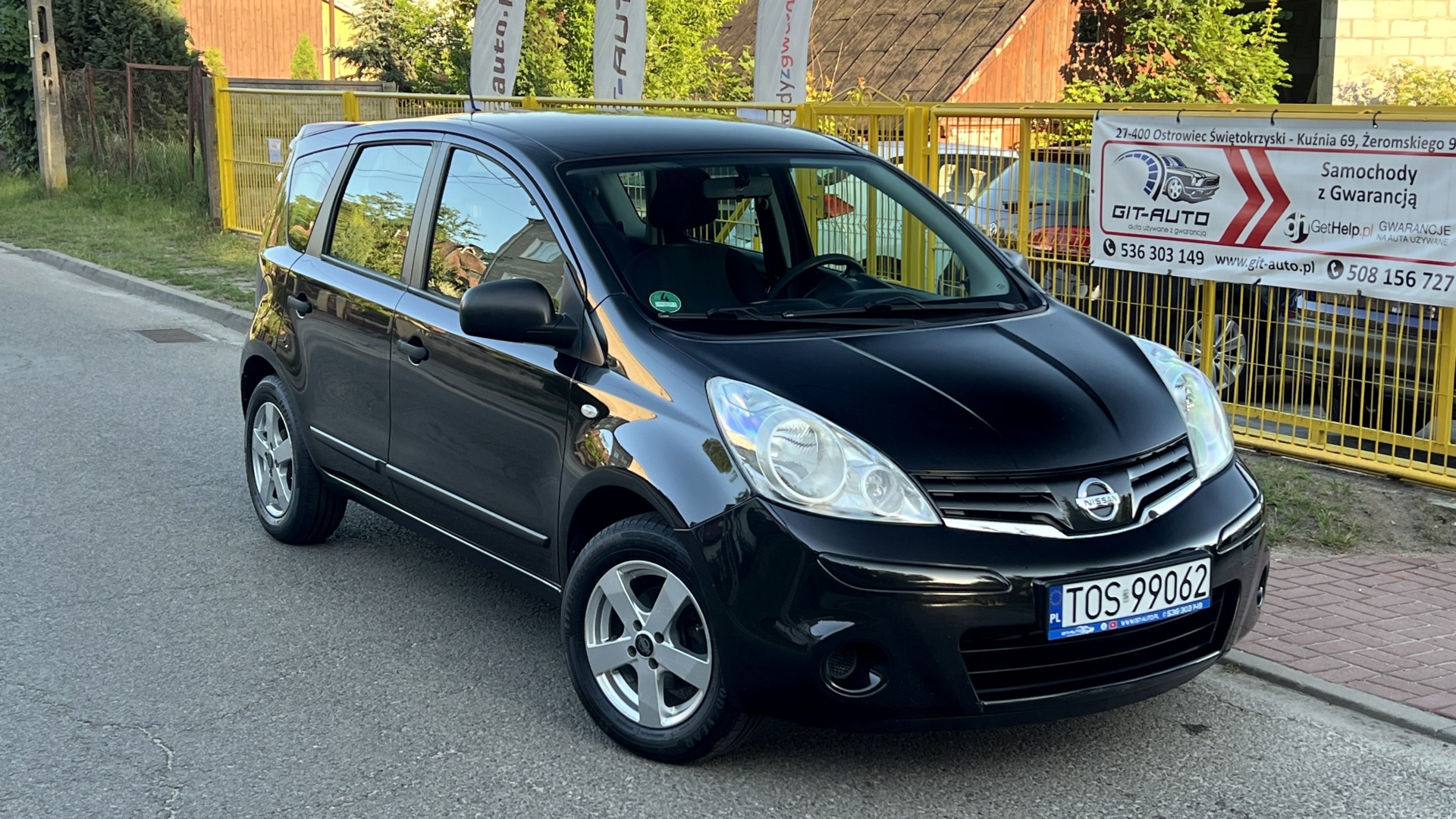 Nissan Note  | Fwd (Przód) | Manualna | 88 Km | Czarny