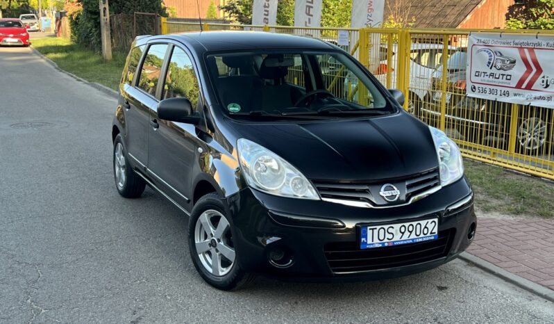 NISSAN Note  | FWD (przód) | Manualna | 88 KM | Czarny full