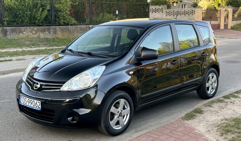 NISSAN Note  | FWD (przód) | Manualna | 88 KM | Czarny full