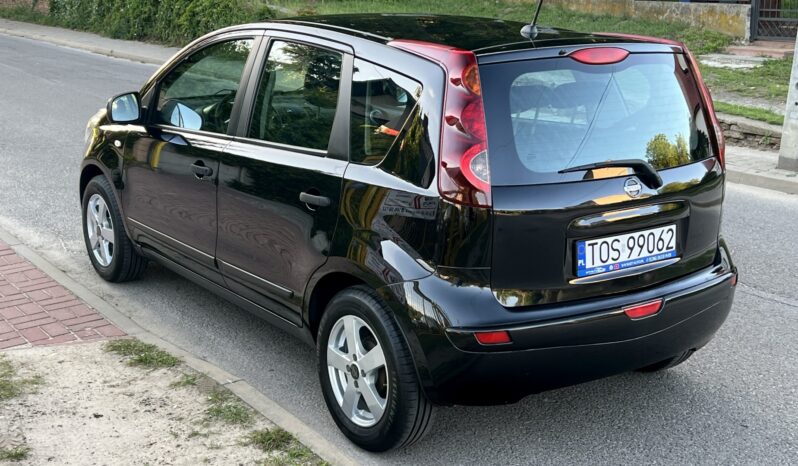 NISSAN Note  | FWD (przód) | Manualna | 88 KM | Czarny full