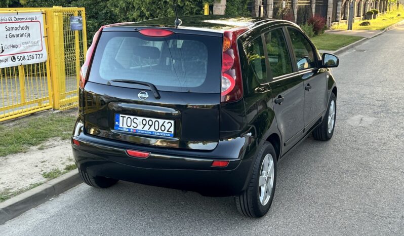 NISSAN Note  | FWD (przód) | Manualna | 88 KM | Czarny full