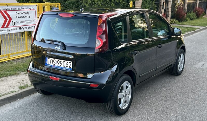 NISSAN Note  | FWD (przód) | Manualna | 88 KM | Czarny full