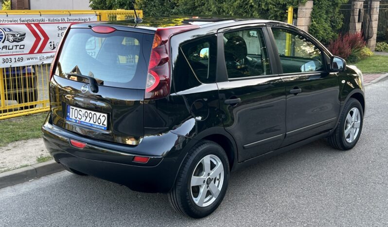 NISSAN Note  | FWD (przód) | Manualna | 88 KM | Czarny full