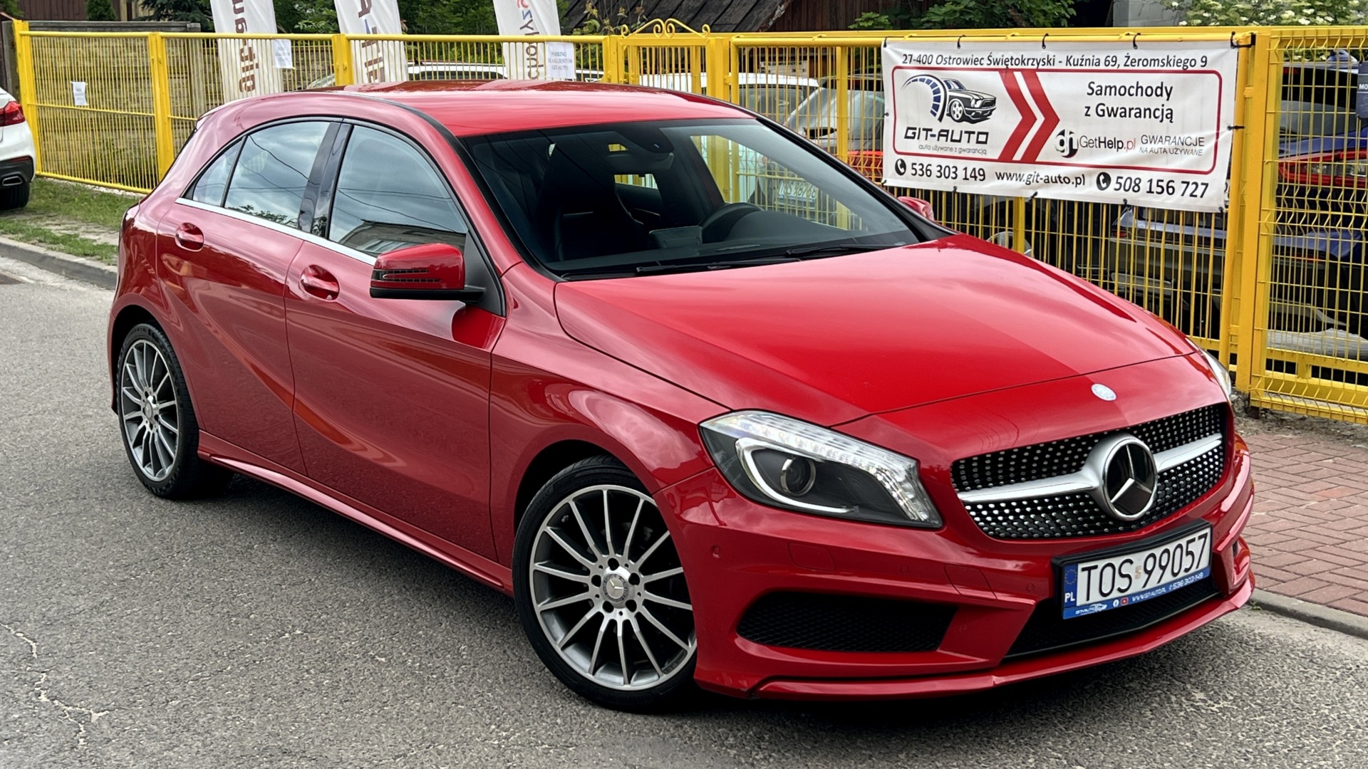 Mercedes-Benz Klasa A | Fwd (Przód) | Manualna | 122 Km | Czerwony