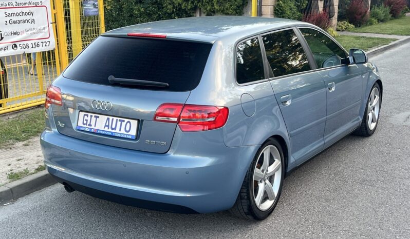 AUDI A3  | FWD (przód) | Manualna | 140 KM | niebieski jasny full