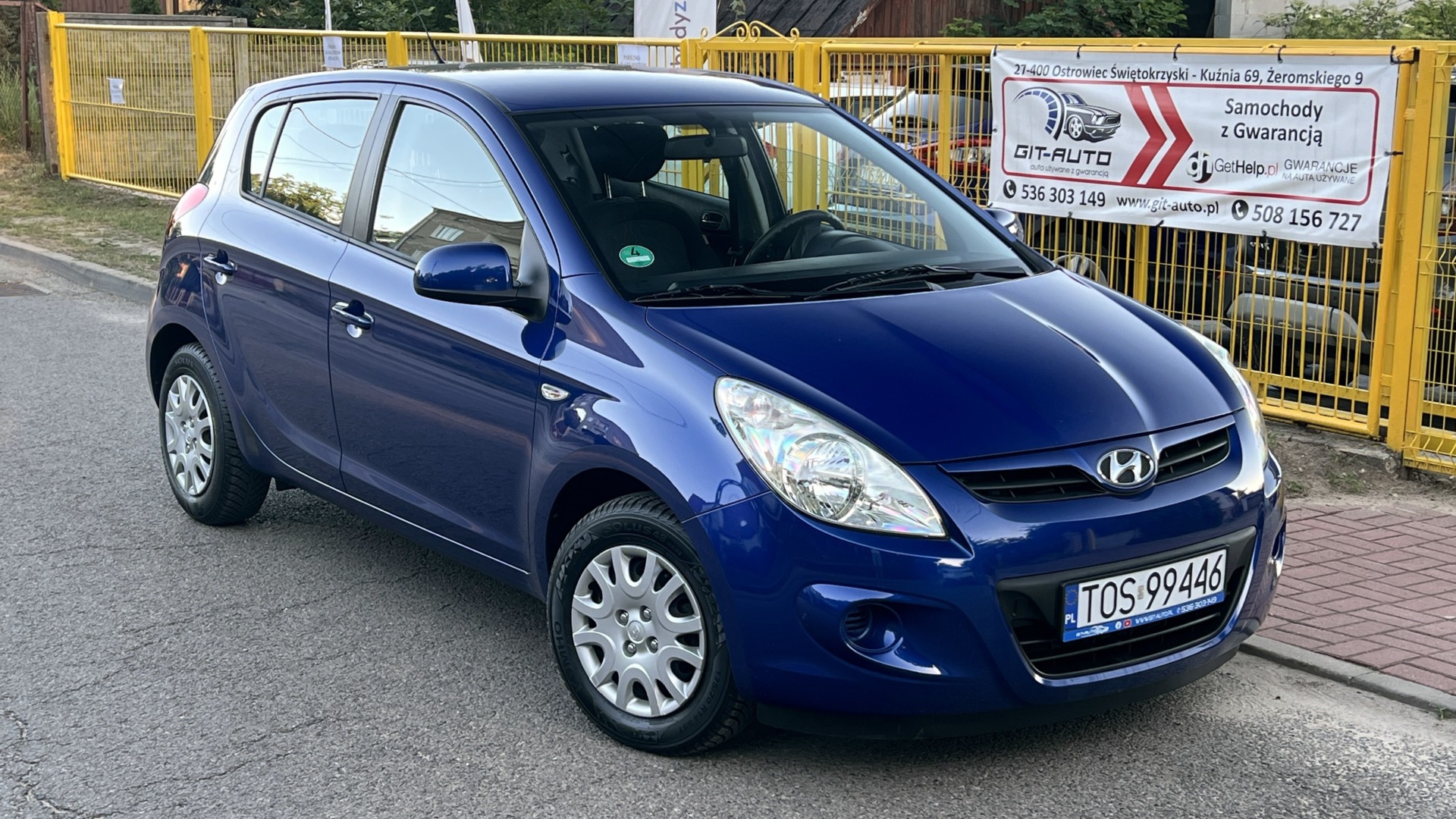 Hyundai I20  | Fwd (Przód) | Manualna | 78 Km | Niebieski