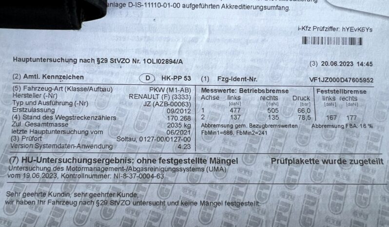 RENAULT Scenic  | FWD (przód) | Manualna | 130 KM | Czarny full