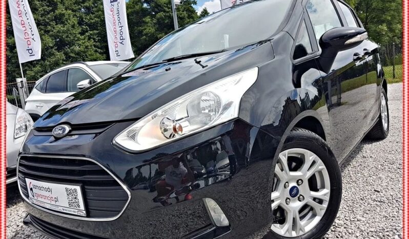 FORD B-MAX  | FWD (przód) | Manualna | 100 KM | Czarny full