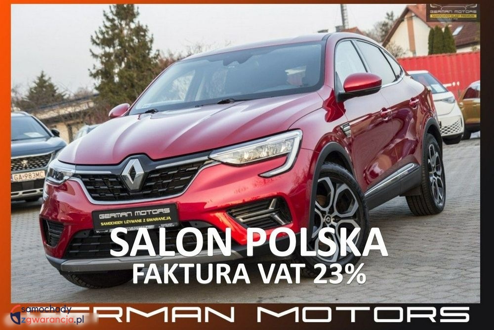 Renault Arkana | Fwd (Przód) | Automatyczna | 143 Km | Czerwony