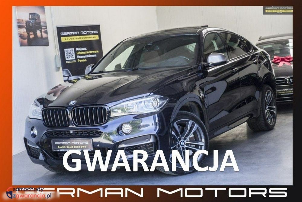 Bmw X6  | 4X4 (Stały) | Automatyczna | 381 Km | Czarny