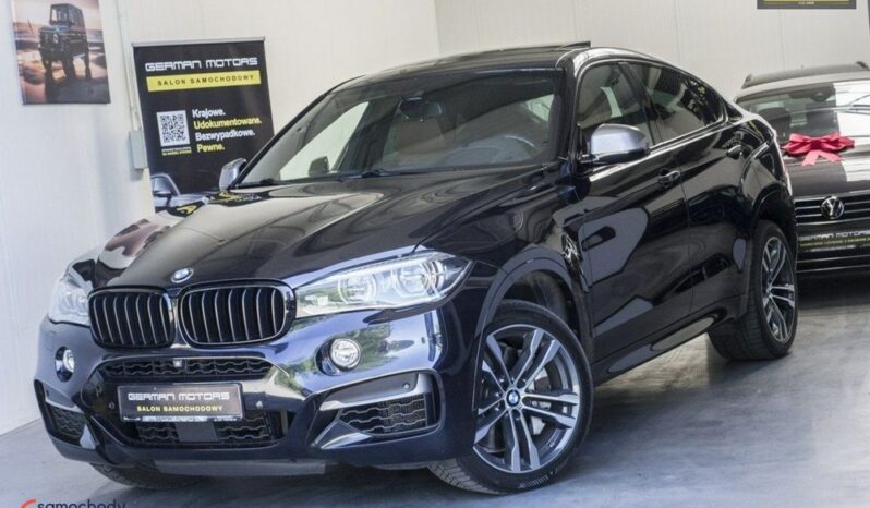 BMW X6  | 4×4 (stały) | Automatyczna | 381 KM | Czarny full