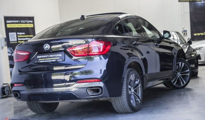 BMW X6  | 4×4 (stały) | Automatyczna | 381 KM | Czarny full