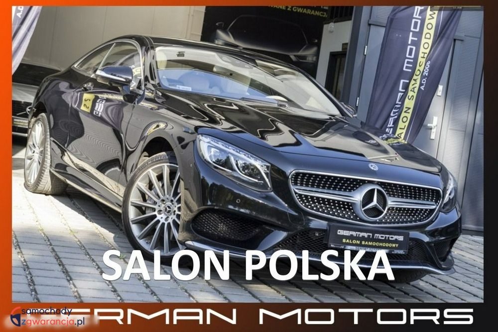 Mercedes-Benz Klasa S | 4×4 (Stały) | Automatyczna | 367 Km | Czarny
