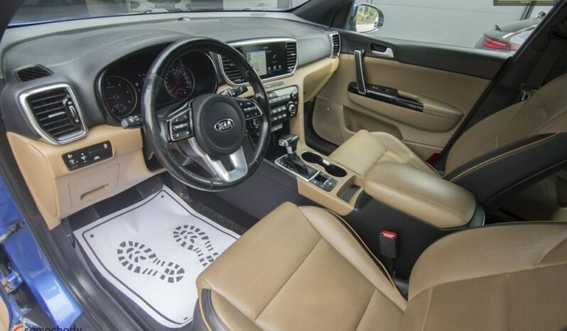 KIA Sportage  | FWD (przód) | Automatyczna | 136 KM | Niebieski full