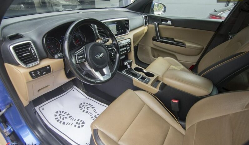 KIA Sportage  | FWD (przód) | Automatyczna | 136 KM | Niebieski full