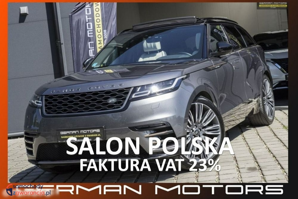 Land Rover Range Rover Velar | 4×4 (Doł. Automatycznie) | Automatyczna | 300 Km | Szary