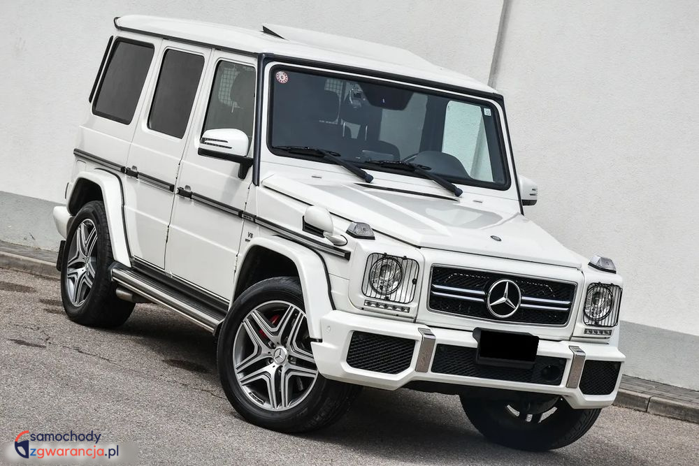 Mercedes-Benz G | 4×4 (Stały) | Automatyczna | 571 Km | Biały
