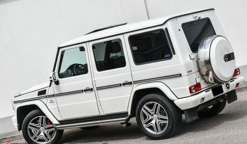 MERCEDES-BENZ G | 4×4 (stały) | Automatyczna | 571 KM | Biały full