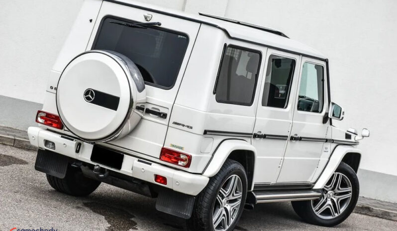 MERCEDES-BENZ G | 4×4 (stały) | Automatyczna | 571 KM | Biały full