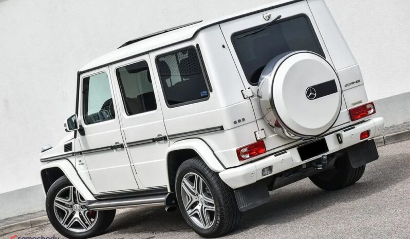 MERCEDES-BENZ G | 4×4 (stały) | Automatyczna | 571 KM | Biały full