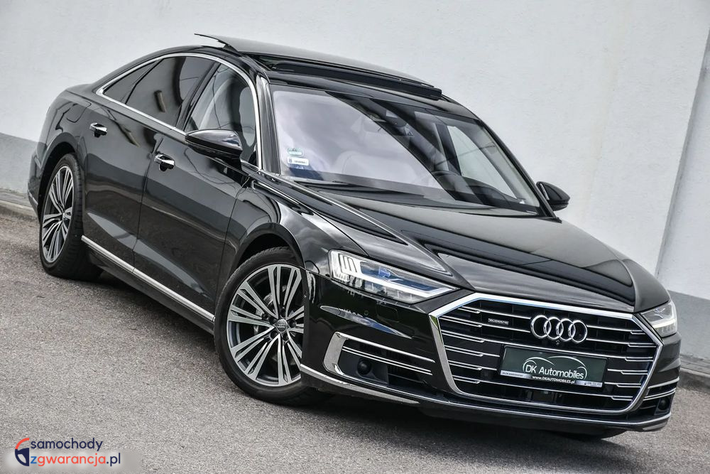 Audi A8  | 4X4 (Stały) | Automatyczna | 286 Km | Czarny