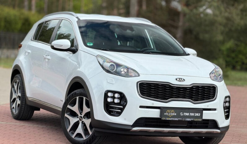 KIA Sportage  | 4×4 (doł. automatycznie) | Manualna | 177 KM | Biały full