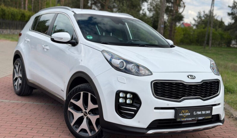 KIA Sportage  | 4×4 (doł. automatycznie) | Manualna | 177 KM | Biały full