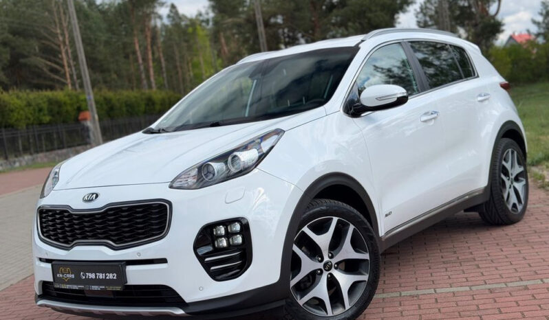 KIA Sportage  | 4×4 (doł. automatycznie) | Manualna | 177 KM | Biały full