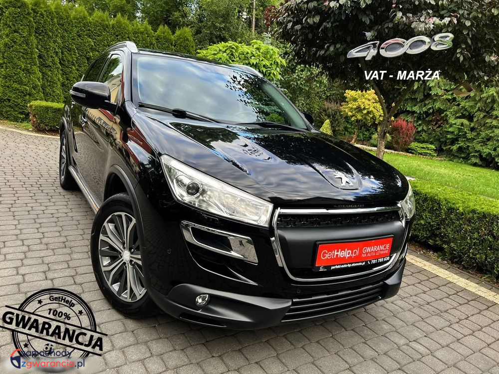 Peugeot 4008  | 4X4 (Doł. Ręcznie) | Manualna | 115 Km | Czarny