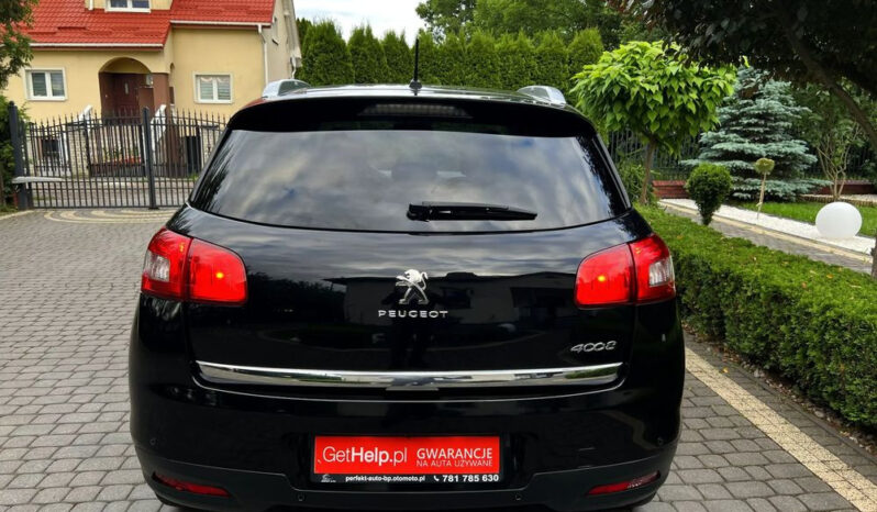PEUGEOT 4008  | 4×4 (doł. ręcznie) | Manualna | 115 KM | Czarny full