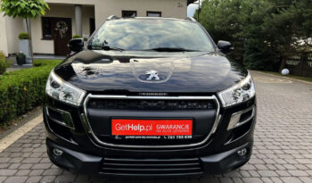 PEUGEOT 4008  | 4×4 (doł. ręcznie) | Manualna | 115 KM | Czarny full