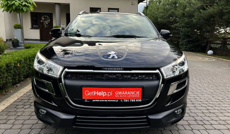 PEUGEOT 4008  | 4×4 (doł. ręcznie) | Manualna | 115 KM | Czarny full