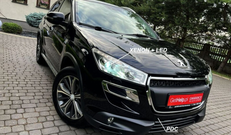 PEUGEOT 4008  | 4×4 (doł. ręcznie) | Manualna | 115 KM | Czarny full