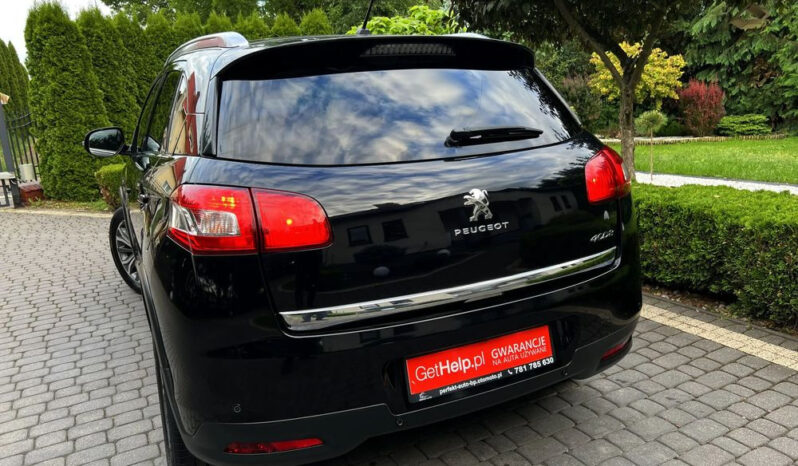 PEUGEOT 4008  | 4×4 (doł. ręcznie) | Manualna | 115 KM | Czarny full