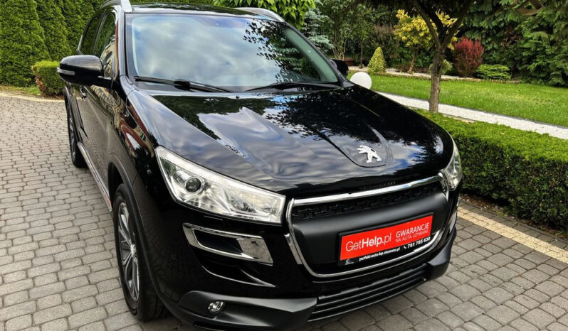 PEUGEOT 4008  | 4×4 (doł. ręcznie) | Manualna | 115 KM | Czarny full