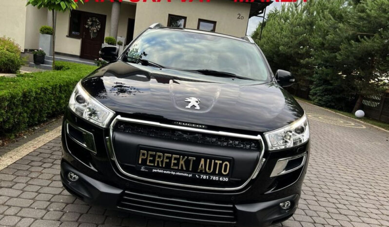 PEUGEOT 4008  | 4×4 (doł. ręcznie) | Manualna | 115 KM | Czarny full